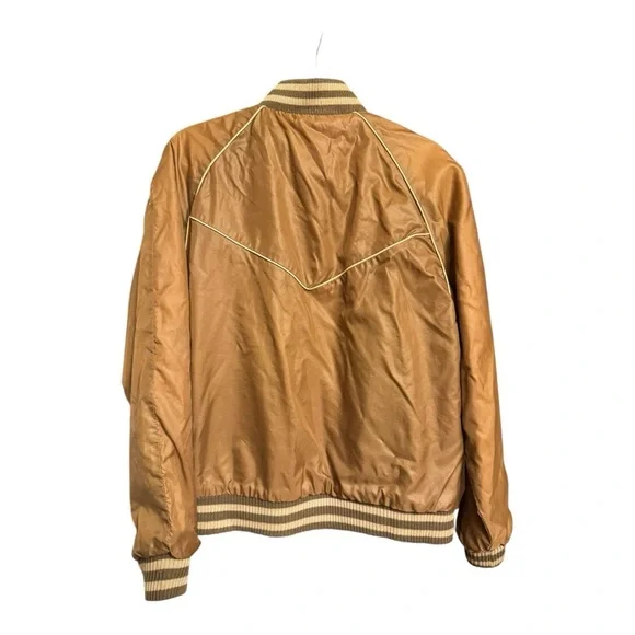 Vintage 1980s Reversible Jacket Men’s Large Cream Brown
